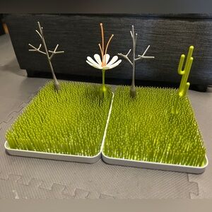 Boon grass Drying Racks with Flower and Tree Accessories